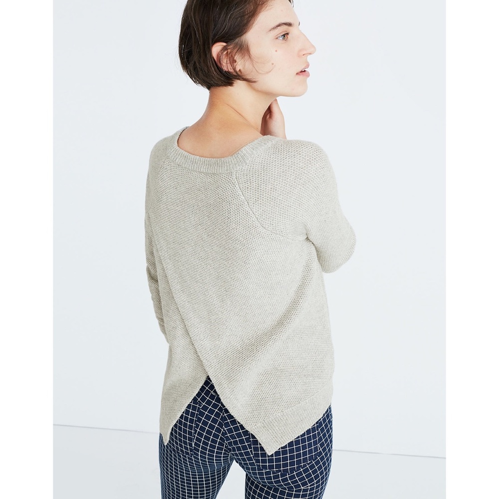 Madewell Province Cross-Back Pullover Sweater XS